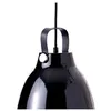 Image de Dyberglarsen Copenhagen Dome Suspension Plafonnier Noir Brillant 26.5cm