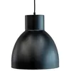 Image de Dyberglarsen Coast Dome Suspension Plafonnier Noir Mat 30cm