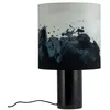 Image de Dyberglarsen Marble Molly Lampe à Poser Marbre, Paravent Textile