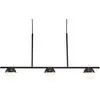 Image de Nordlux, Suspension, Contina, lampe à 3 suspensions, noir (G9)