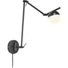 Image de Nordlux, Plafonnier, Contina, applique/plafonnier, noir (G9)