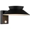 Image de Applique murale JUSTINA Solar Métal Noir, H.14.5 - IP44 - SolarLed /Nordlux Extérieur