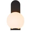 Image de Applique murale DALIUS Matière plastique Noir, H.30.5 - IP44 - E27 /Nordlux Extérieur