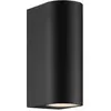 Image de Nordlux, Éclairage d'extérieur, Nordlux-Buitenlamp-Dion-Double-GU10-Zwart (800 lm, GU10, IP44)