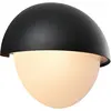 Image de Nordlux, Éclairage d'extérieur, 2518421003 SCOR Maxi Round E27 Wandleuchte Dimmbar Schwarz IP44 (E27, IP44)
