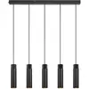 Image de Nordlux, Suspension, 2410483003 TILO 5-Spot GU10 Pendelleuchte Schwarz (GU10)