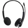 Image de Sandberg Office MiniJack Couverture pour casque de bureau (Filaire), Casque micro de bureau, Noir