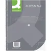 Image de Q-Connect, Cahier + bloc-notes, Le bloc du Collegium (A5, Quadrillé, Couverture rigide)