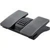 Image de Q-Connect, Repose-pieds, Repose-pieds, 430x320mm, avec plateformes séparées pour les jambes, appareil de massage, noir