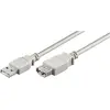 Image de MicroConnect Câble d'extension USB (1.80 m, USB 2.0), Câble USB