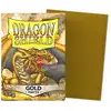 Image de 100 Pochettes Matte Format Standard Gold - Dragon Shield