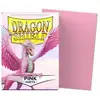 Image de 100 Pochettes Matte Format Standard Rose - Dragon Shield