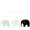 Image de Flensted Mobiles Elephant party noir/blanc/gris