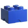 Image de LEGO pierre de rangement 4 plots 25 x 18 cm polypropylène bleu
