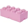 Image de LEGO pierre de stockage 8 plots 25 x 50 cm polypropylène rose
