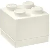 Image de LEGO mini pierre de rangement 4 plots 4,6 x 4,3 cm polypropylène blanc