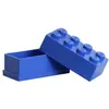 Image de Mini boîte repas à 8 plots Lego, Bleu