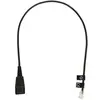 Image de Jabra Câble de raccordement plat RJ11 0,5 m, Micro-casque : accessoires