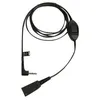 Image de Jabra - Câble pour casque micro - Déconnexion rapide mâle pour mini-phone stereo 3.5 mm mâle - pour Alcatel 8 Series IPTouch 4038, 4068