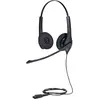 Image de GN Netcom JABRA BIZ 1500 Duo QD Duo EMEA (Filaire, USB-A), Casque micro de bureau, Noir