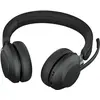 Image de Jabra Evolve2 65 UC (Sans fil, USB-A, Unify), Casque micro de bureau, Noir