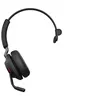 Image de Jabra Evolve2 65 UC Mono - Micro-casque - sur-oreille - convertible - Bluetooth - sans fil - USB-A - isolation acoustique - noir - avec support de chargement