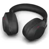 Image de Jabra Evolve2 85 (Sans fil, USB-A, Skype), Casque micro de bureau, Noir
