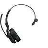 Image de Jabra Evolve2 55 MS Mono - Micro-casque - sur-oreille - Bluetooth - sans fil - Suppresseur de bruit actif - USB-C - noir - Certifié pour Microsoft Teams