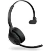 Image de Jabra Evolve2 55 MS Mono USBA (Sans fil, USB-A, Les équipes Microsoft), Casque micro de bureau, Noir