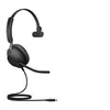 Image de Jabra Evolve2 40 SE UC Mono - Micro-casque - sur-oreille - filaire - USB-C - isolation acoustique - Optimisé pour la CU