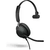 Image de Jabra EVOLVE2 40 SE USB-A UC (Filaire, USB-A, Unify), Casque micro de bureau, Noir