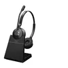 Image de Jabra Engage 55 SE Stereo - Micro-casque - sur-oreille - DECT - sans fil - USB-A via adaptateur DECT - certifié UC