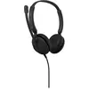 Image de Jabra Evolve 10 (Filaire, USB-A, Les équipes Microsoft), Casque micro de bureau, Noir