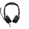 Image de Jabra Evolve2 50 UC Stereo - Micro-casque - sur-oreille - filaire - Suppresseur de bruit actif - USB-C, USB-A - noir - certifié UC