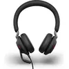 Image de Jabra Evolve2 40 SE (Filaire, USB-A, USB-C, Les équipes Microsoft), Casque micro de bureau, Noir