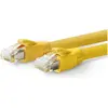 Image de Vivolink PROCAT40 Câble réseau 40 m Cat6a F/FTP (FFTP) jaune (CAT6a, 40 m), Câble réseau