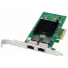 Image de MicroConnect MC-JL82576EB Carte d'interface/adaptateur RJ-45 Intégrée (PCIe), Carte réseau, Vert, Argent