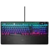 Image de SteelSeries Apex 5 - Clavier - avec affichage, roue médias - backlit - USB - AZERTY - Français - commutateur : Hybrid Blue Switch
