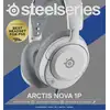 Image de Casque micro Gaming SteelSeries - Arctis Nova 1P - Blanc