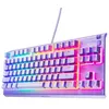 Image de Clavier Gaming filaire Azerty SteelSeries Apex 3 TKL Lavande