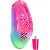 Image de SteelSeries Aerox 3 WL Gen 2 (Sans fil), Souris, Bleu, Vert, Violet, Rose