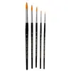 Image de Creativ Company, Pinceau, Pinceau en poils de nylon universel 5 pièces (1 mm)