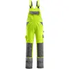 Image de Mascot, Pantalon de travail, Salopette de sécurité "Barras" jaune/anthracite, taille 48 (48)