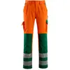 Image de Mascot, Pantalon de travail, Pantalon de sécurité "Olinda" orange/vert taille 60 (60)