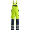 Image de Mascot, Pantalon de travail, Salopette de sécurité "Barras" jaune/marine, taille 46 (46)