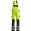 Image de Mascot, Pantalon de travail, Salopette de sécurité Barras EN 20471 classe 2 jaune vif marine 48 (48)