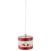 Image de Sirius, Décorations de sapin de Noël, Décoration d'arbre LED Elly tambour, rouge