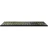 Image de Logickeyboard XL Print PC Slim Line NERO (DE, Filaire), Clavier, Jaune