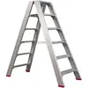 Image de Little, Échelle, Jumbo 4741000206 SuperPRO Dubbele trap - Aluminium - 2 x 6 treden - max. werkhoogte 3.45 m. (Escabeau)