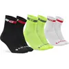 Image de GripGrab, Unisexe, Chaussettes de sport, Lot de chaussettes de coupe régulière Tricolore (M), Noir